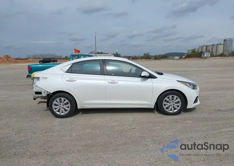 2020 Hyundai Accent Se из США, поврежденный, VIN 3KPC24A66LE111908